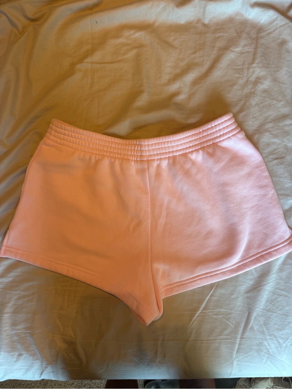 Aritzia Villa Pink Micro Sweatshorts - Picture 3 of 4
